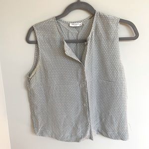 Equipment light blue printed tank